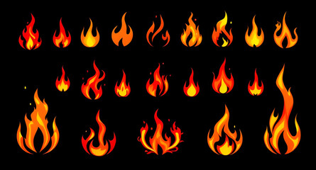 orange flames, realistic flames, flat flames, fire sticker, flame tattoo design, hot fire vector, burning hot flames, fire background elements, fire doodles, stylized flames, decorative flames, flame 