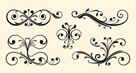 abstract floral design