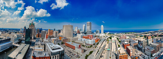 Milwaukee Wisconsin City Skyline