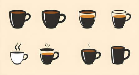 coffee cups, funny coffee mug, coffee art cartoon, coffee cups clipart, morning coffee cartoon, cafe cup vector, hot drink cups, cartoon beverage cups, coffee and tea cups, hand drawn coffee cups, car