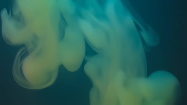 Abstract swirling colors of liquid diffusion