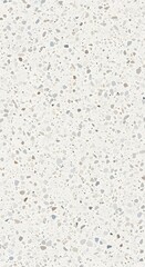 Naklejka premium Light terrazzo texture background with small chips and neutral color palette design element
