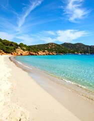 Stunning beach scene