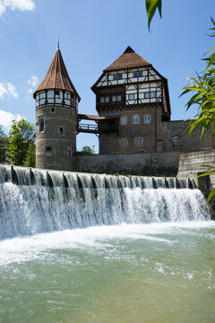 Zollernschloss an der Eyach in Balingen, Zollernalbkreis
