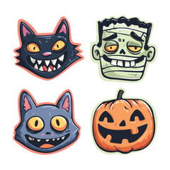 halloween pumpkin set