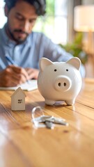 Man saving for a house (1)