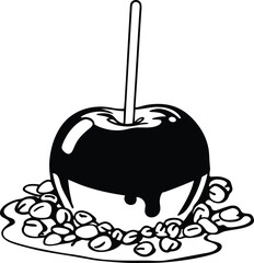 Abstract swirling cloud of bokeh lights and particles on black isolated on transparent background