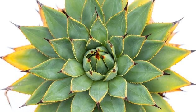 Close-up succulent rosette
