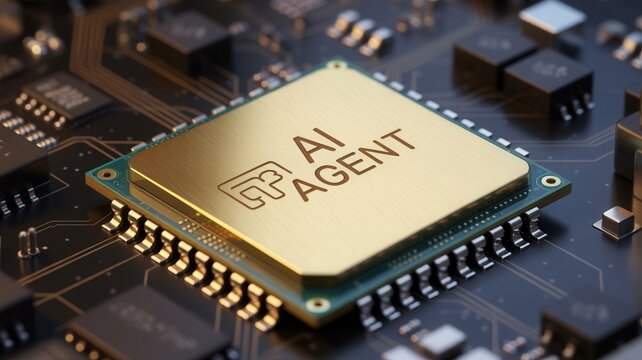 Explore the Future of Technology with this Sleek AI Agent Microchip, Ideal for Cutting-Edge Innovation and Next-Generation Computing Solutions