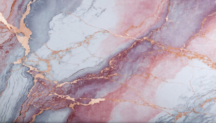 Fototapeta premium パープルアンドピンクローズマーブル 2,紫とピンクと白のロマンティック大理石 2,purple and Pink Rose Marble Texture 2