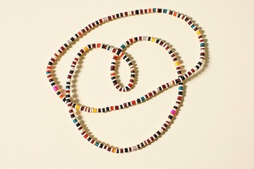 abstract background with red heart