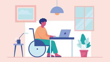 a-person-in-a-wheelchair-is-working-at-a-desk-in-a (1).eps