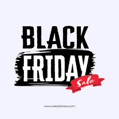 Obraz premium Black Friday, Black Friday Sale Template, Black Friday Discount Tag, Black Friday Banner, Offer, Coupon, Voucher, Clearance, Black Friday Marketing Flyer, Black Friday Vector Design