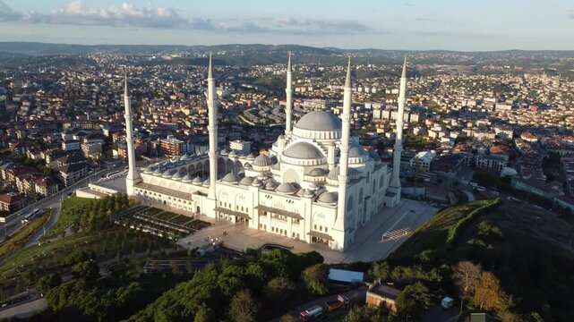 &Ccedil;amlıca Cami Drone