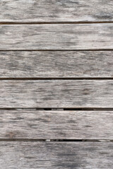 Gray old wooden background, designer backdrop. Copy space, vertical photo