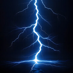 lightning in the night