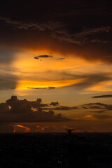 atardecer en el cerro