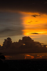 atardecer en el cerro