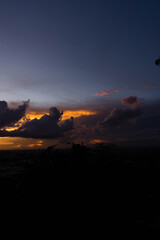 atardecer en el cerro
