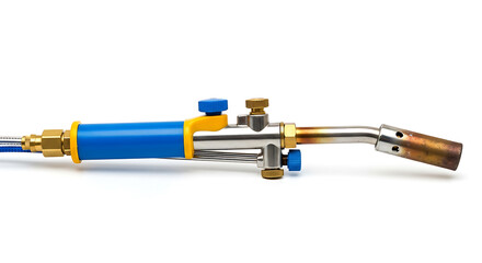 Welding Torch on White Background