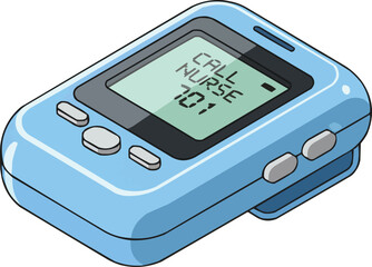 Call nurse pager for medical alert assistance tech