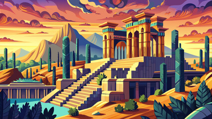 Persepolis, Iran, displays grand stone terraces, carved reliefs, and ceremonial stairways once forming the heart of the Achaemenid Empire’s power.