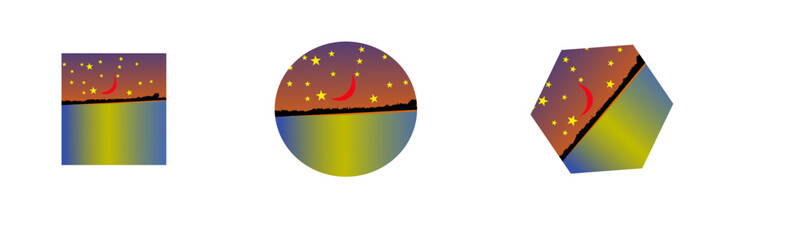 this is a black yellow red and green round star t- shart design