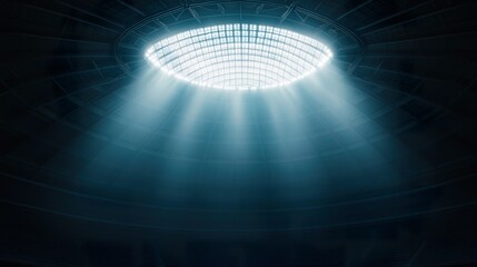 Sports stadium jumbotron pixel grid, visible light, dynamic display, 