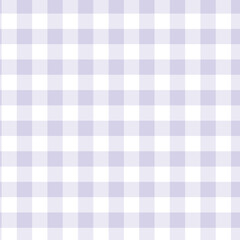 Pastel blue Gingham check seamless pattern design