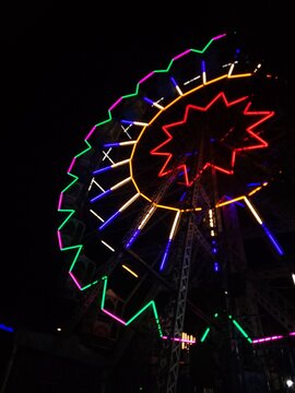 Giant wheel Lights only