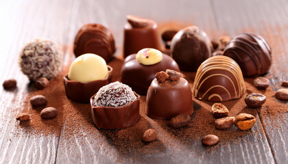 Assorted Gourmet Chocolate Truffles