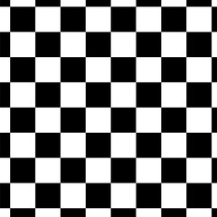 Black and white color checkerboard seamless pattern design