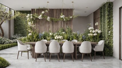 Serene Japanese Garden with Traditional Elements and Tranquil Atmosphere