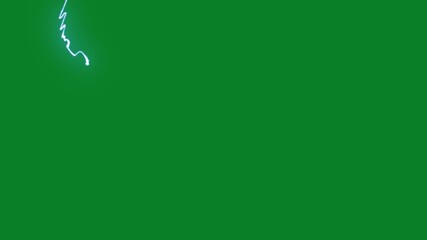 Thunder lightning electric cartoon spark pack, glowing flash FX energy burst loop, hand drawn storm explosion boom, neon overlay comic animation, 4K alpha channel green screen chroma key background - Powered by Adobe