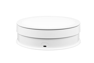 White Rotating Display Stand