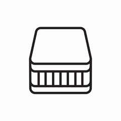 icon vector bed comfort mattrass