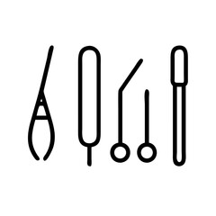 medical icon set vector 