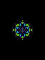 Naklejka premium Anatolian motif