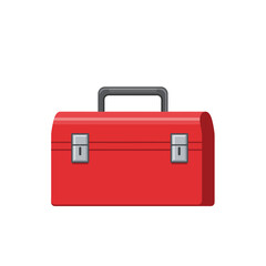 Classic Red Toolbox for Home Repair and Maintenance, Essential Equipment for DIY Projects and Professional Craftsmanship