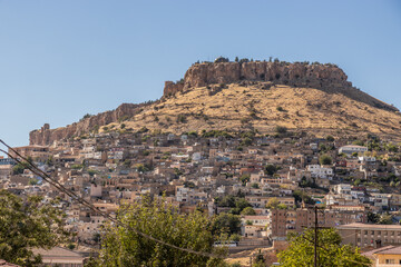 Fototapeta premium Mardin Castle above Mardin town, Turkey