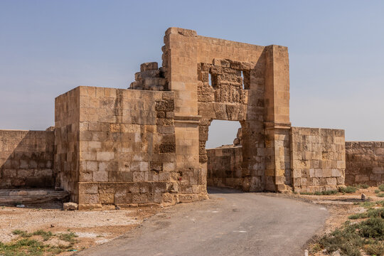 Gate of the fortification of the ancient town Harran, Turkey