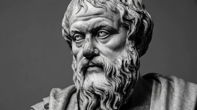 Historical Character made with AI, from ancient Greece his name was Aristotle
