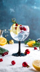 Festive Gin & Tonic