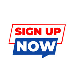 SIGN UP NOW png, registration form label, join membership tag, transparent modern design