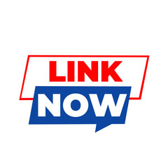 LINK NOW png, connection web icon, communication concept tag, digital transparent layout