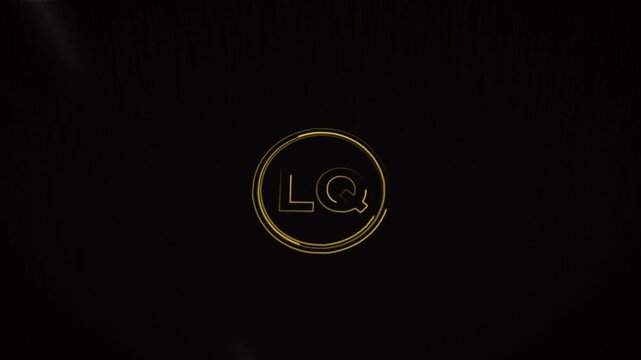 Golden LQ Logo Videos For Business 