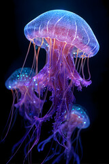 The Enchanting World of Glwing Jellyfish: Unveiling he Mysteries Behind Their ioluminescent Beauty and Eigmatic Oceans Dwelling Serets