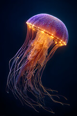 The Enchanting World of Glwing Jellyfish: Unveiling he Mysteries Behind Their ioluminescent Beauty and Eigmatic Oceans Dwelling Serets