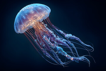 The Enchanting World of Glwing Jellyfish: Unveiling he Mysteries Behind Their ioluminescent Beauty and Eigmatic Oceans Dwelling Serets