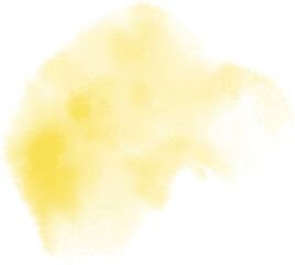 Watercolor stain decoration